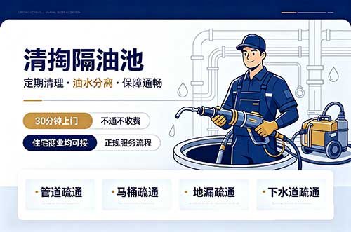 城口清掏隔油池