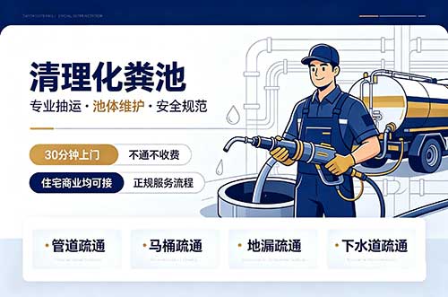城口清理化粪池
